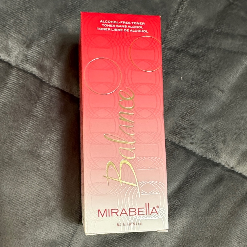 Mirabella Balance Alcohol-Free Toner | Hydrating Facial Toner | New in Box

⸻